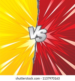Comic Background for Duel or Battle Scenes
