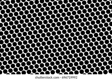 Comic background. Halftone dotted retro pattern with circles, dots, design element for web banners, posters, cards, wallpapers, backdrops, sites. Pop art style. Vector illustration. Black and white