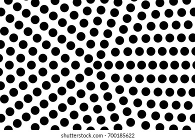 Comic background. Monochrome halftone background. Black and white color. Panels with dots, points, circles, rounds. Design element for web banners, posters, cards, wallpaper, sites.  
