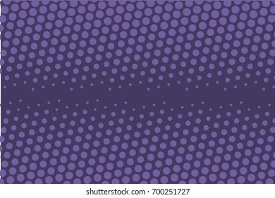 Comic background. Monochrome halftone background. Indigo, dark blue and purple color. Panels with dots, points, circles, rounds. Design element for web banners, posters, cards, wallpaper, sites.  