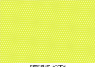 Comic background. Monochrome halftone background. Light green, yellow color. Panels with dots, points, circles, rounds. Design element for web banners, posters, cards, wallpaper, sites.  