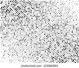 Comic background. Pop art style. Pattern with circles, halftone dotted backdrop. Radiating from the center points of different scale, lines. Design for web banners, Wallpaper,sites Vector illustration