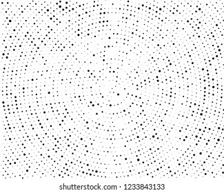 Comic background. Pop art style. Pattern with circles, halftone dotted backdrop. Radiating from the center points of different scale, lines. Design for web banners, Wallpaper,sites Vector illustration