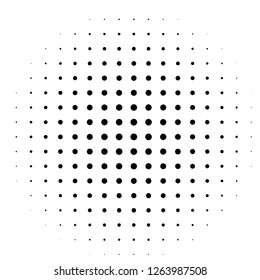 Comic background. Pop art style. Pattern with circles, halftone dotted backdrop. Radiating from the center starburst, sun burst rays, dotted lines. Design for web banners, Wallpaper,sites 