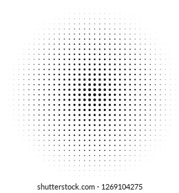 Comic background. Pop art style. Pattern with circles, halftone dotted backdrop. Radiating from the center starburst, sun burst rays, lines. Design for web banners, Wallpaper,sites Vector illustration