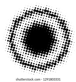 Comic background. Pop art style. Pattern with circles, halftone dotted backdrop. Radiating from the center starburst, sun burst rays, lines. Design for web banners, Wallpaper,sites Vector illustration