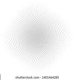 Comic background. Pop art style. Pattern with circles, halftone dotted backdrop. Radiating from the center starburst, sun burst rays, lines. Design for web banners, Wallpaper,sites Vector illustration