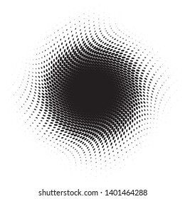 Comic background. Pop art style. Pattern with circles, halftone dotted backdrop. Radiating from the center starburst, sun burst rays, lines. Design for web banners, Wallpaper,sites Vector illustration