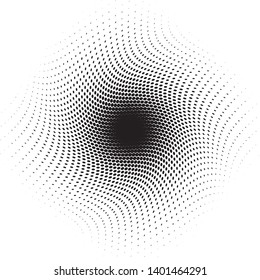 Comic background. Pop art style. Pattern with circles, halftone dotted backdrop. Radiating from the center starburst, sun burst rays, lines. Design for web banners, Wallpaper,sites Vector illustration