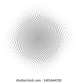 Comic background. Pop art style. Pattern with circles, halftone dotted backdrop. Radiating from the center starburst, sun burst rays, lines. Design for web banners, Wallpaper,sites Vector illustration
