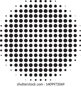 Comic background. Pop art style. Pattern with circles, halftone dotted backdrop. Radiating from the center starburst, sun burst rays, lines. Design for web banners, Wallpaper,sites Vector illustration