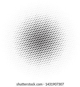 Comic background. Pop art style. Pattern with circles, halftone dotted backdrop. Radiating from the center starburst, sun burst rays, lines. Design for web banners, Wallpaper,sites Vector illustration
