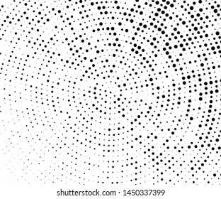 Comic background. Pop art style. Pattern with circles, halftone dotted backdrop. Radiating from the center small and big dotted rays, lines. Design for web banners, Wallpaper,sites Vector illustration
