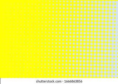  Comic background. Pop art style. Pattern with small circles, dots. Halftone dotted backdrop. Design for web banners, wallpaper, sites. Vector illustration.