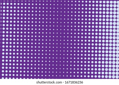  Comic background. Pop art style. Pattern with small circles, dots. Halftone dotted backdrop. Design for web banners, wallpaper, sites. Vector illustration.