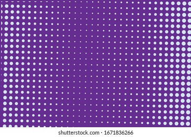   Fondo cómico. Estilo pop artístico. Patrón con pequeños círculos, puntos. Fondo con puntos de semitono. Diseño para banners web, fondos de pantalla, sitios web. Ilustración vectorial.