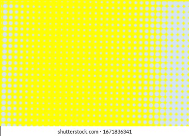  Comic background. Pop art style. Pattern with small circles, dots. Halftone dotted backdrop. Design for web banners, wallpaper, sites. Vector illustration.