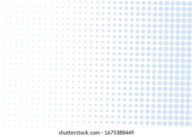  Comic background. Pop art style. Pattern with small circles, dots. Halftone dotted backdrop. Design for web banners, wallpaper, sites. Vector illustration.