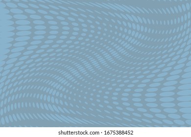  Comic background. Pop art style. Pattern with small circles, dots. Halftone dotted backdrop. Design for web banners, wallpaper, sites. Vector illustration. Blue color.