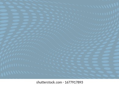  Comic background. Pop art style. Pattern with small circles, dots. Halftone dotted backdrop. Design for web banners, wallpaper, sites. Vector illustration. Blue color.