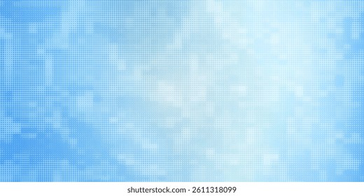 Comic background. Pop art texture. Starburst cartoon style. Anime design with explosion effect for print. Fun dot pattern. Blue backdrop with halftone gradient.