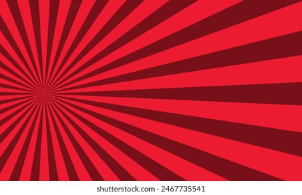 comic background with retro rays	
