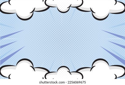Comic Background Template, Pop Art Background, Comic Background Multicolor, Background style
