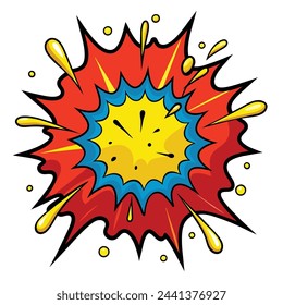 Ilustración vectorial de Bam Splash