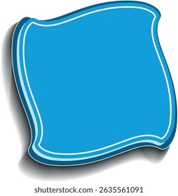 Comic Blue Color burst. Pop art retro vector Illustrator.