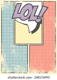 comic boob page, illustration in vector format