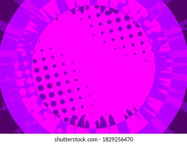 Diseño abstracto de fondo de color sucio de historietas. Ilustración de dibujos animados. Fondo de historietas vectoriales.