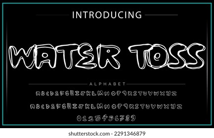 Comic book alphabet. Retro cartoon comic book graphic font elements, alphabet letters and numbers symbols vector illustration set. Creative script with letter and numeral elements. Pop art design