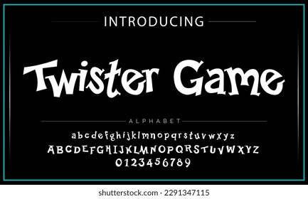 Comic book alphabet. Retro cartoon comic book graphic font elements, alphabet letters and numbers symbols vector illustration set. Creative script with letter and numeral elements. Pop art design