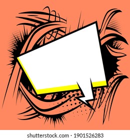 Comic book background with colored explosion effect and space for text. Vector illustration.