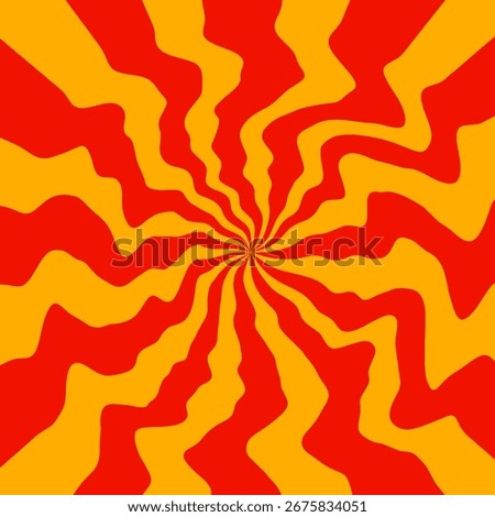 Comic Book Background in pop Art Style - Vector Image; Easily Editable. Creative illustration for marketing.