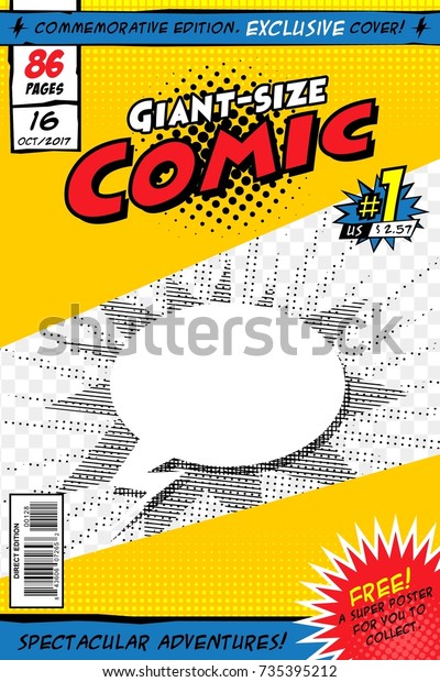 Comic Book Balloon Explosion Vector Illustration Stock Vector (Royalty ...