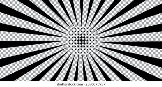 comic book, Black comic book transparent background, EPS 10