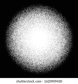 Comic book black and white background with hand drawn dots Manga or anime speed texture Superhero action frame Pop art gradient design Explosion vector illustration
