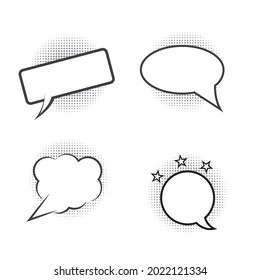 Comic Book  Design Element Vector Illustration