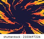 Comic book fantastic fire flames, smoke backgrounds. Design template page. Hand drawn vector art illustration. 