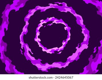 Fondo de llama de cómic. Elemento de explosión de caricatura. Nubes y llamas, humo y explosiones. Boom efecto vector elemento para el diseño del juego
