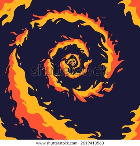 Comic book flame background. Cartoon explosion element. Boom cloud and flame, smoke and explode. Boom effect, vector element for game design