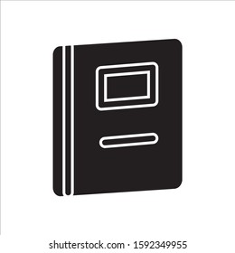 Comic book icon or education logo vector illustration