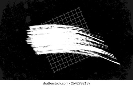 Comic Book and Journal Background. Comic Book and Journal dark grey Grunge Background and Texture with white brush and geometry for bubble text. 