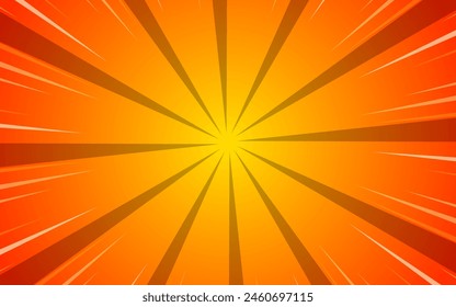 Comic book page background with halftone effect. Vector illustration