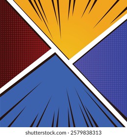 Comic Book Pop Art Background