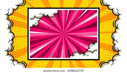 Comic Book Pop Art Explosion Burst Presentation
