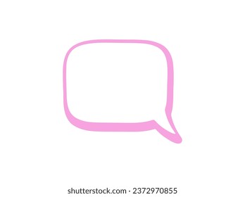 Comic Book script Bubble illustration