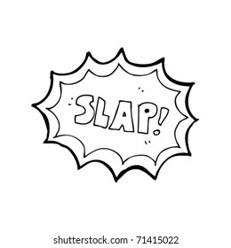comic book slap cartoon