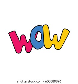Comic book speech bubble, cartoon sound effect. Hand drawn pop art style sign vector illustration